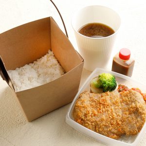 牛カツ弁当