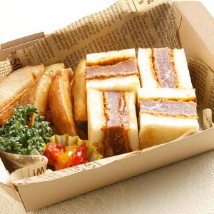 牛カツサンド　1,000円